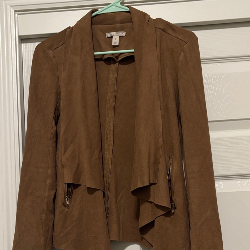 Dana Buchman Brown Suede Women's Blazer